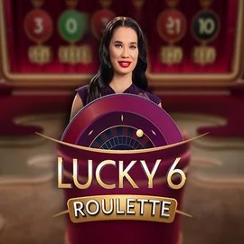 Lucky 6 Roulette online game logo by Pragmatic Play on letjackpots.nl