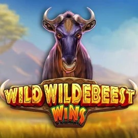 Wild Wildebeest Wins slot logo by Pragmatic Play at Letsjackpot Casino